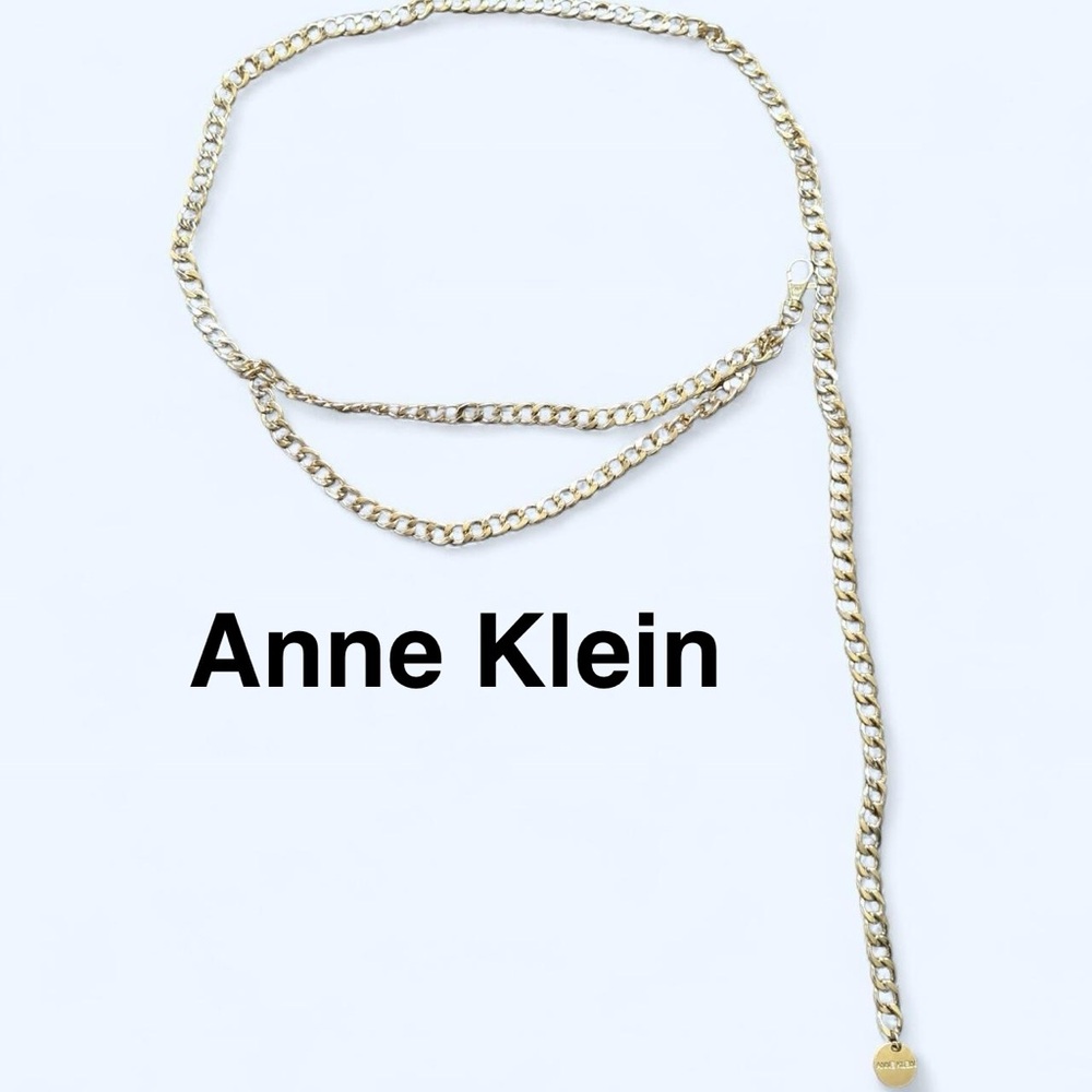 Anne Klein Gold-Tone Chain belt